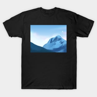 Hiking Mountain in the Cold Winter T-Shirt